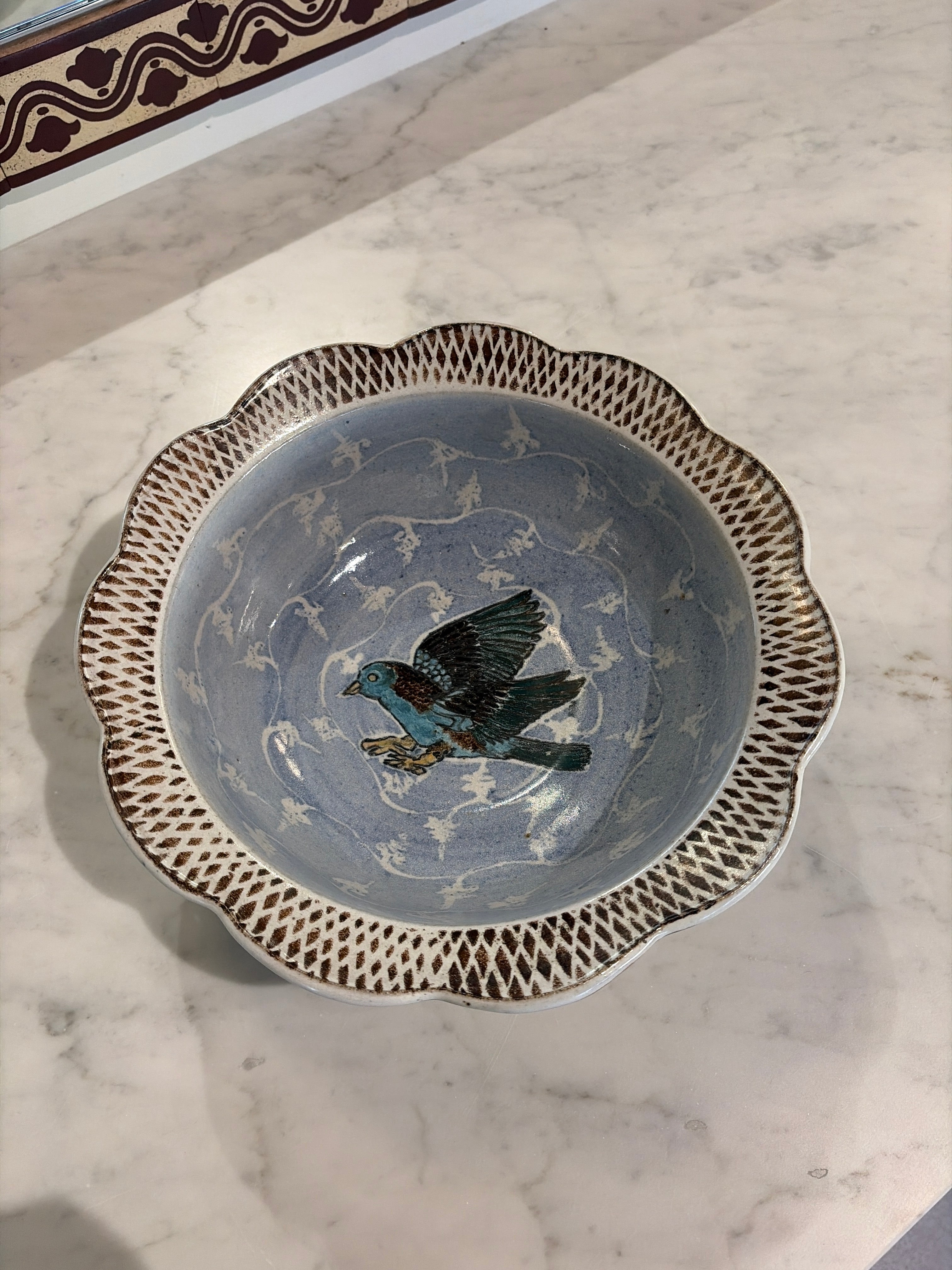 Signed Bird Bowl