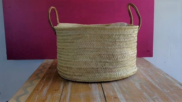 Large Round Laundry Basket