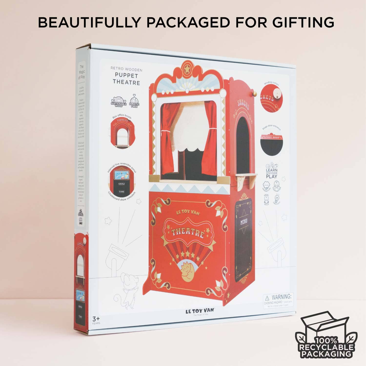 Retro Toy Puppet Theater