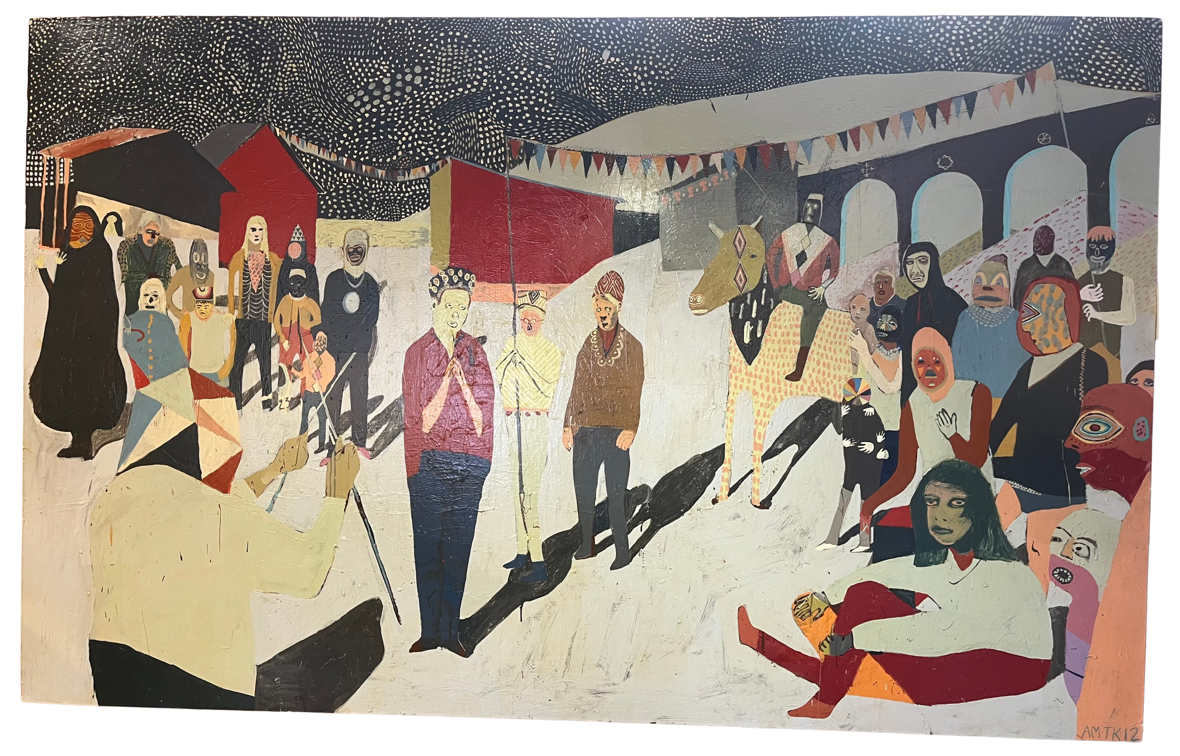 AMTK Painting by Andrew Mazorol and Tynan Kerr