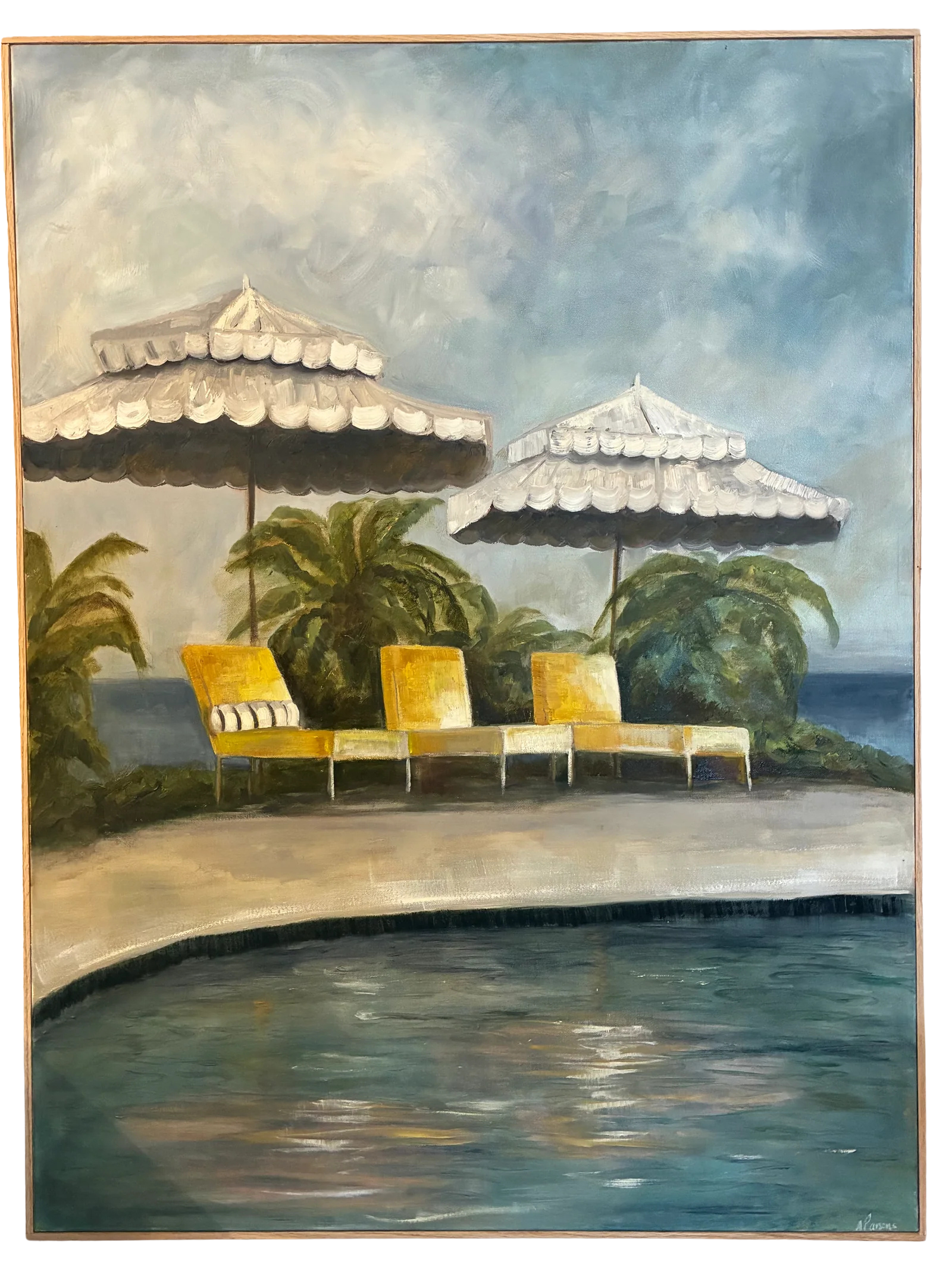 Alison Parsons, Pool 30” x 40”