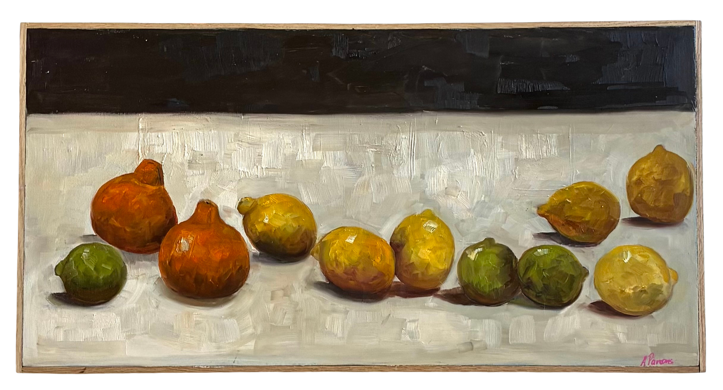 Alison Parsons, Citrus Fruit 12.5” x 24.5”