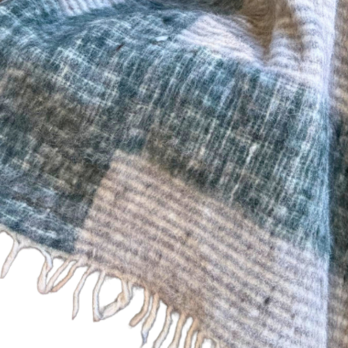 Heirloom Wool Momo Blanket | Cozy, Hot Spring-Felted Throw Handcrafted by Mayan Artisans
