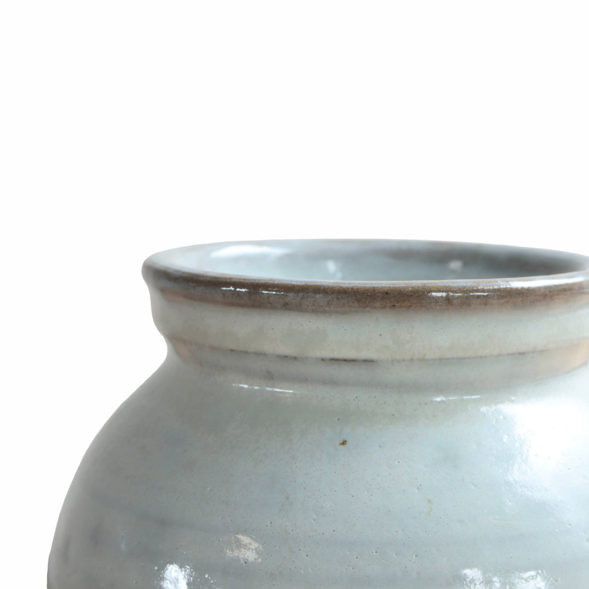White Ash Glaze Vase 7-8"