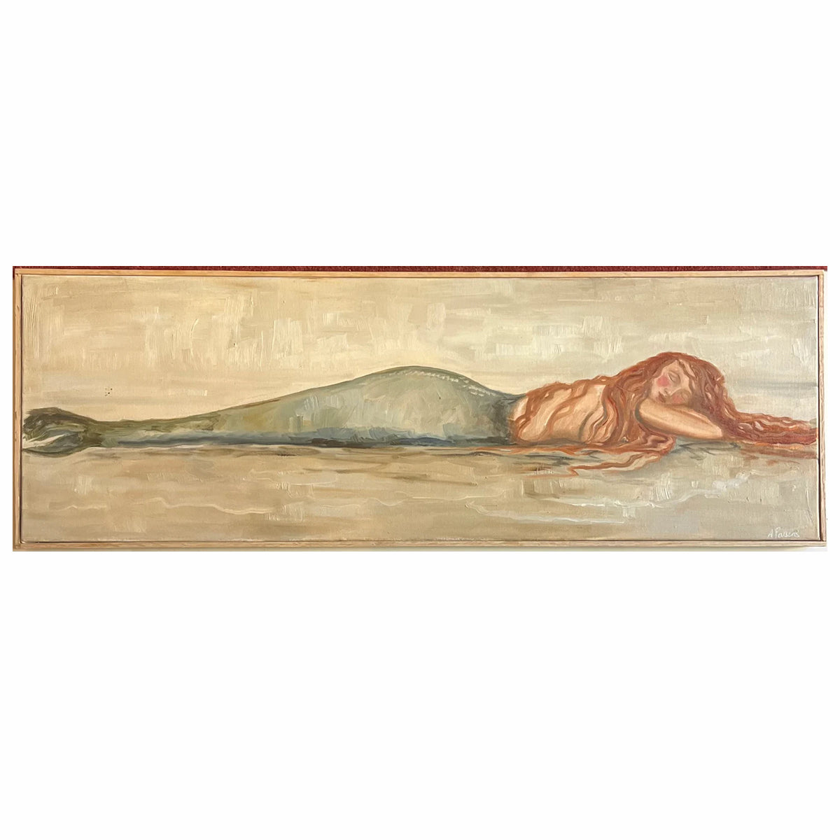 Alison Parsons, Mermaid, 12” x 36”