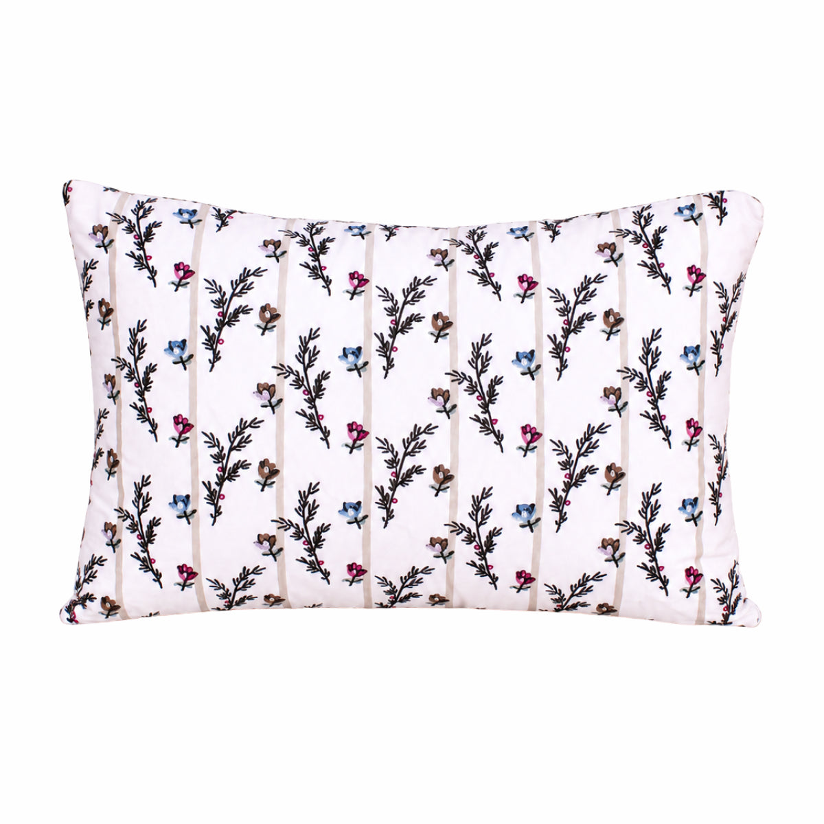 Rectangle Floral Throw Pillows 16x11