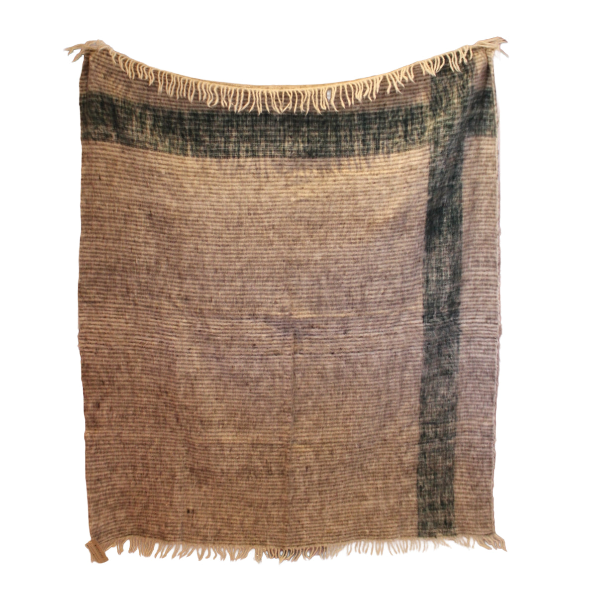 Heirloom Wool Momo Blanket | Cozy, Hot Spring-Felted Throw Handcrafted by Mayan Artisans