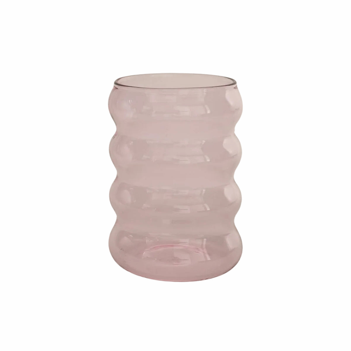 6oz Ripple Cup, Set of 4, Pink
