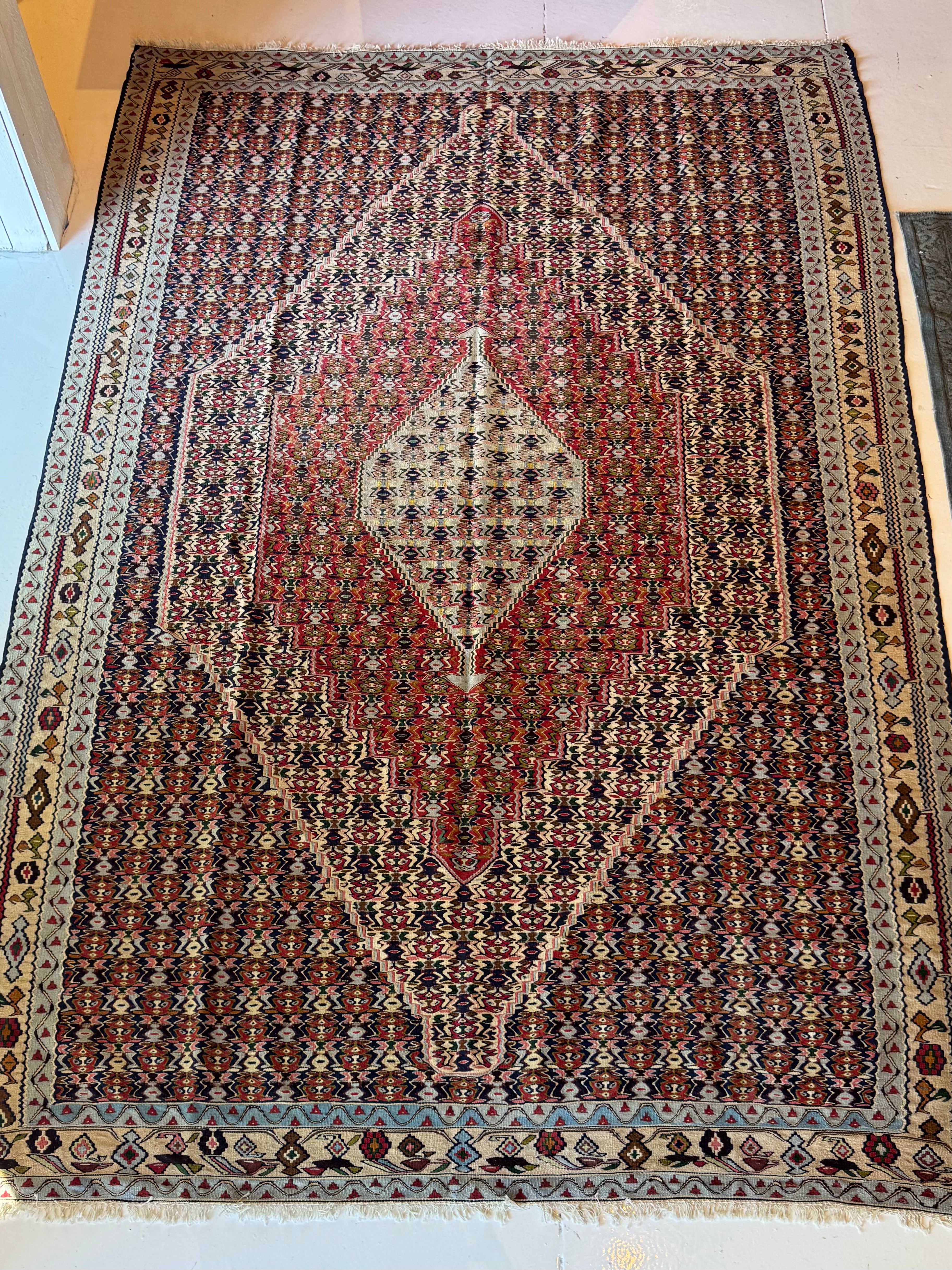 Persian Kilim Rug 6.8x10