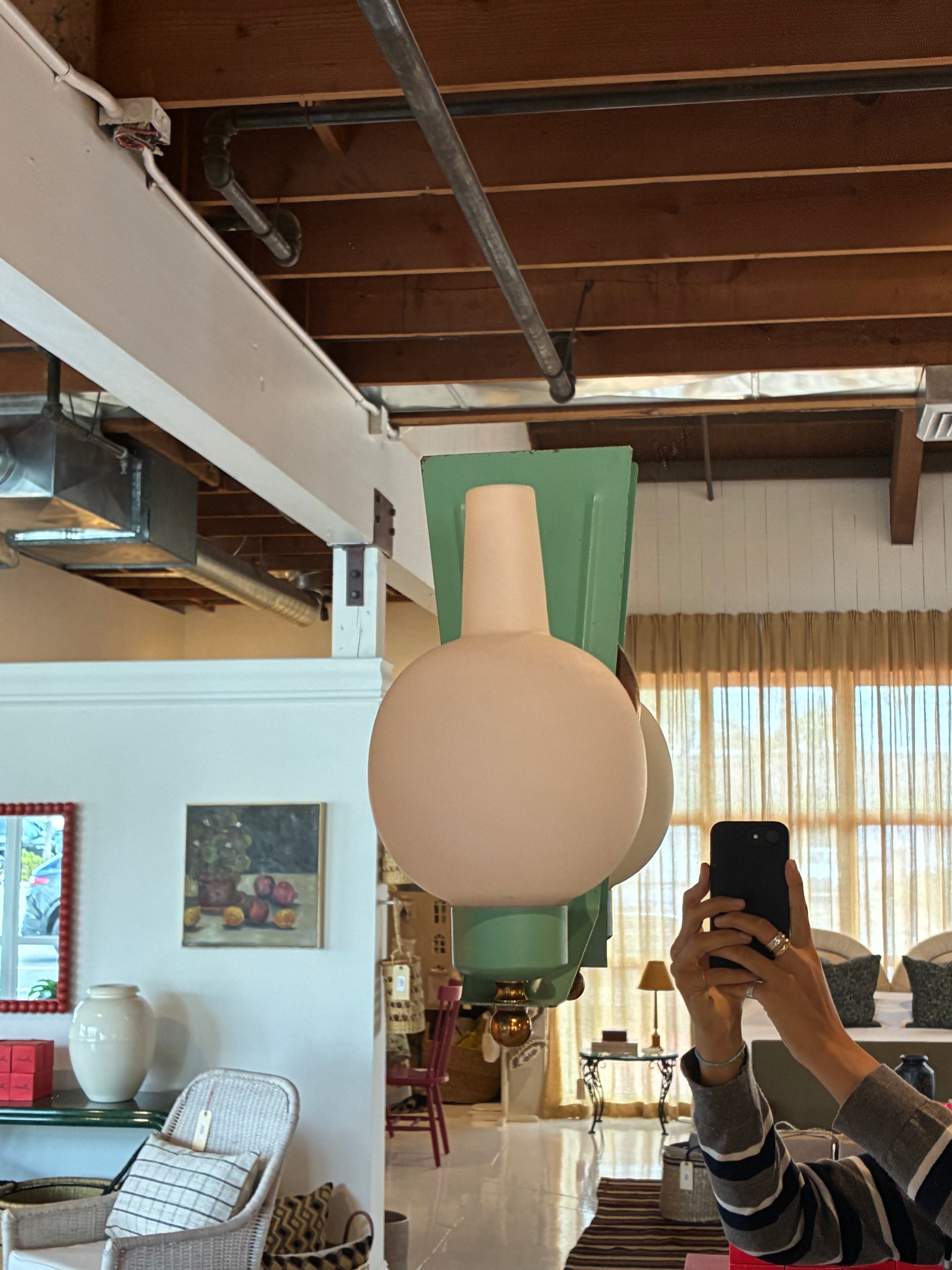 Pair of Italian Wall Sconces 1950s