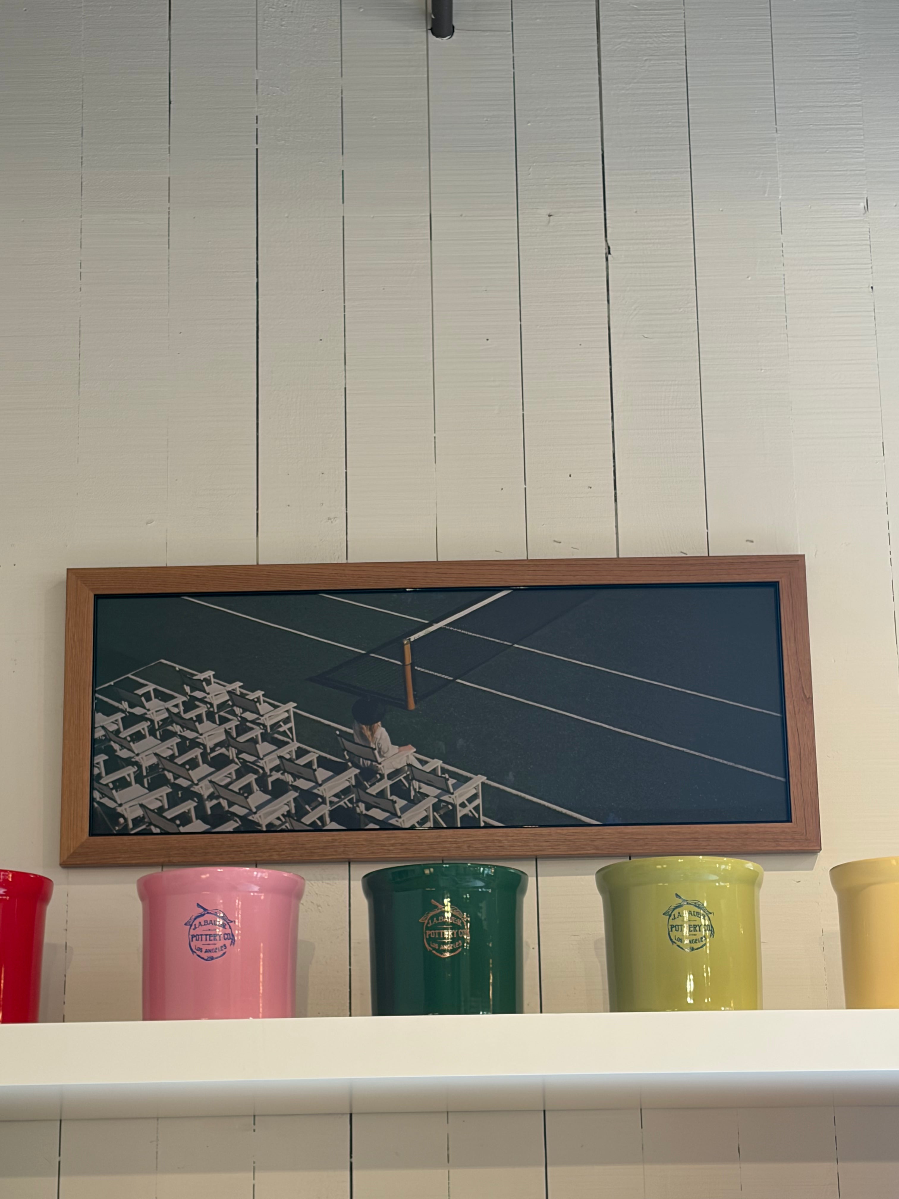 Tennis Court Framed Art