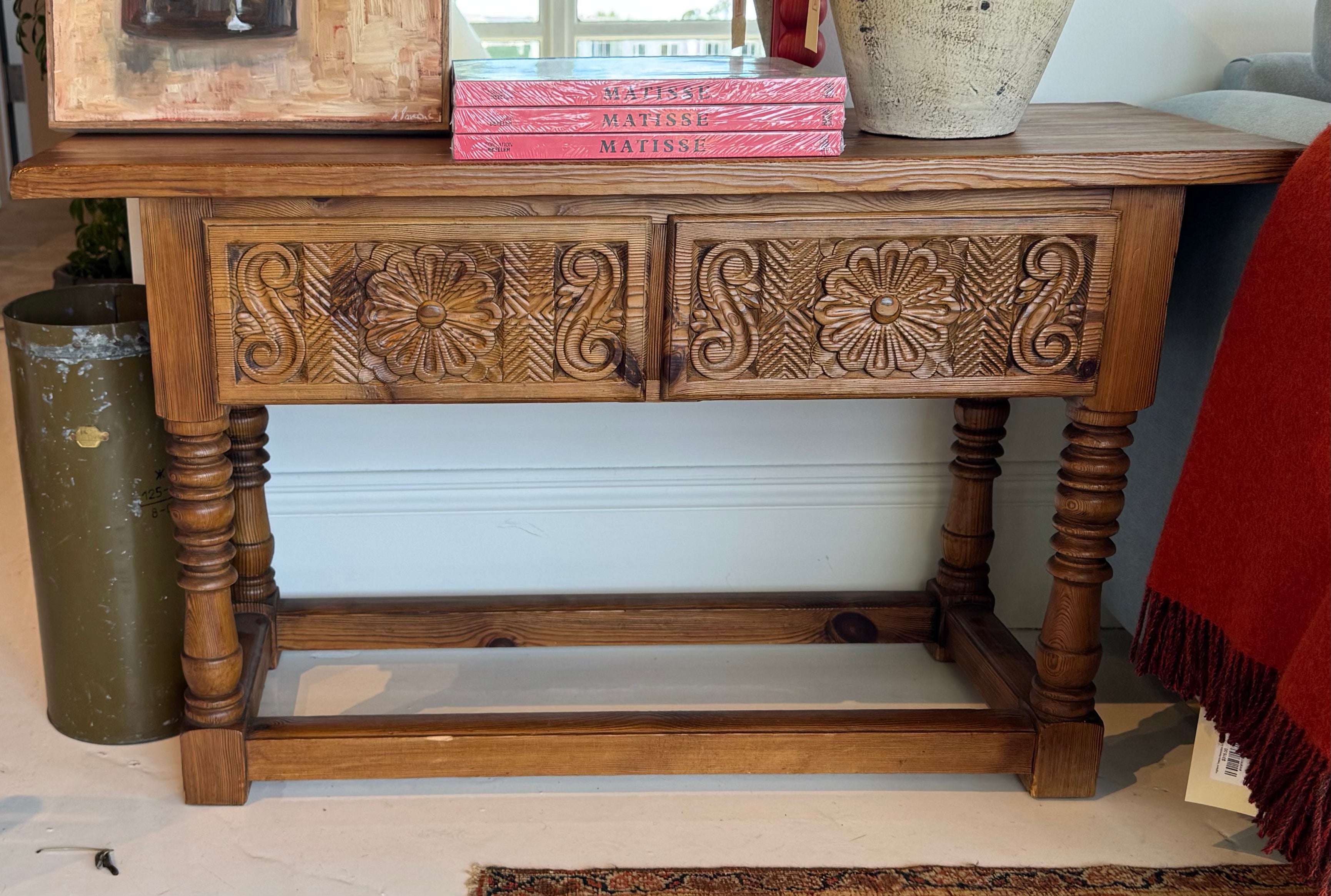 20th C. Swedish Small Console Table