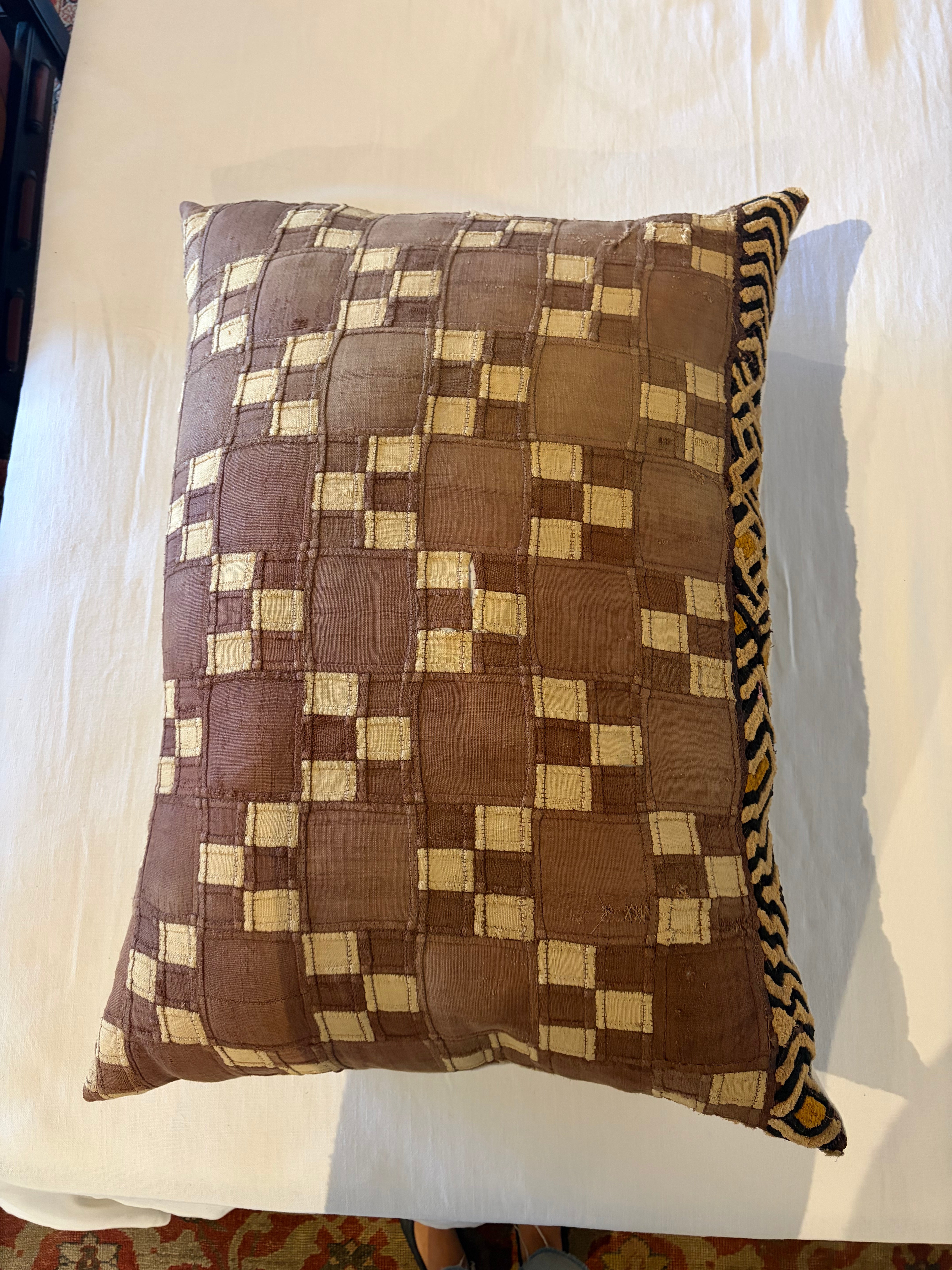 Large Rectangle African Patchwork Pillows 26”x36”