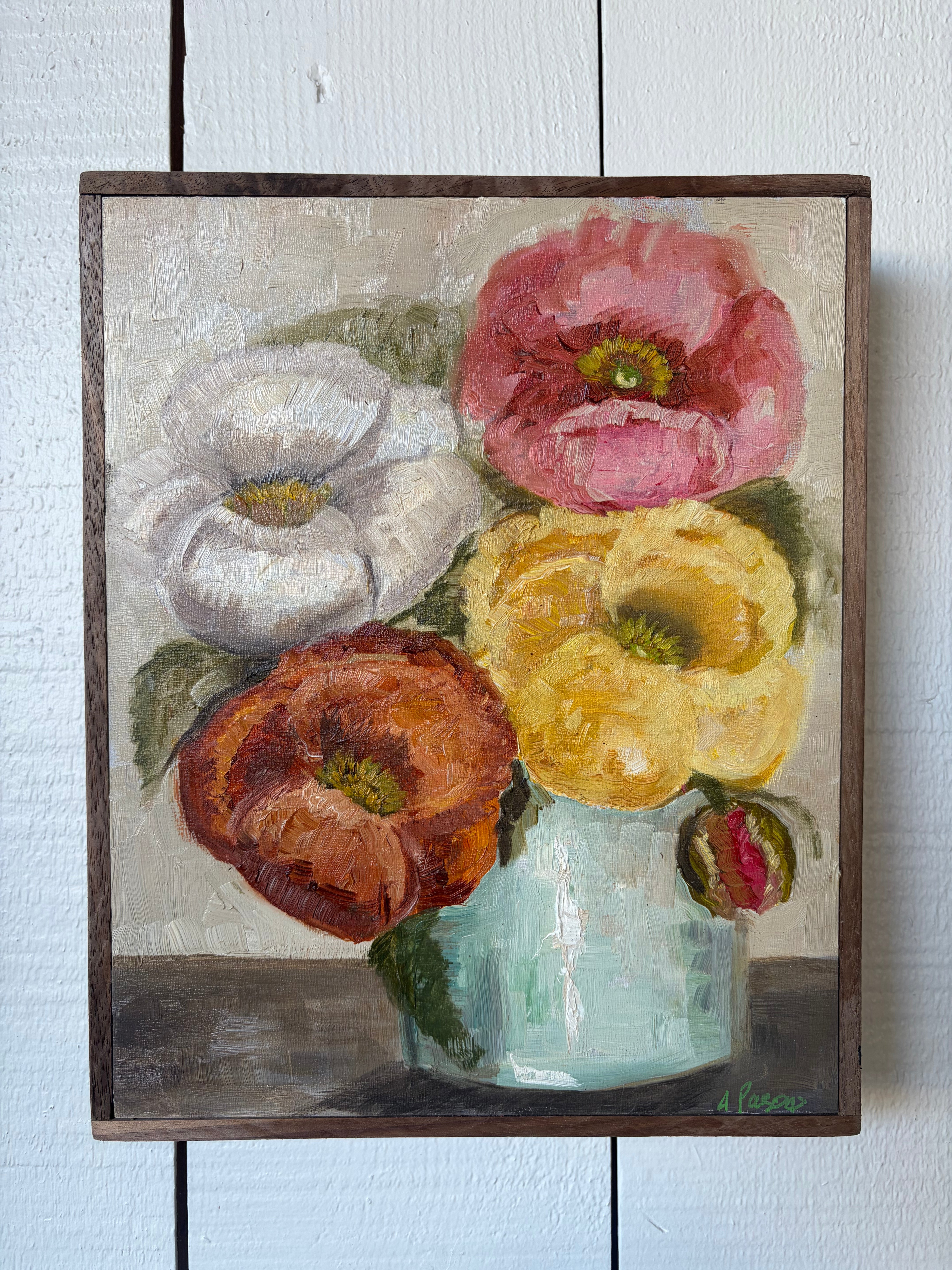 Alison Parsons, Floral Bouquet 10.5”x8.75”