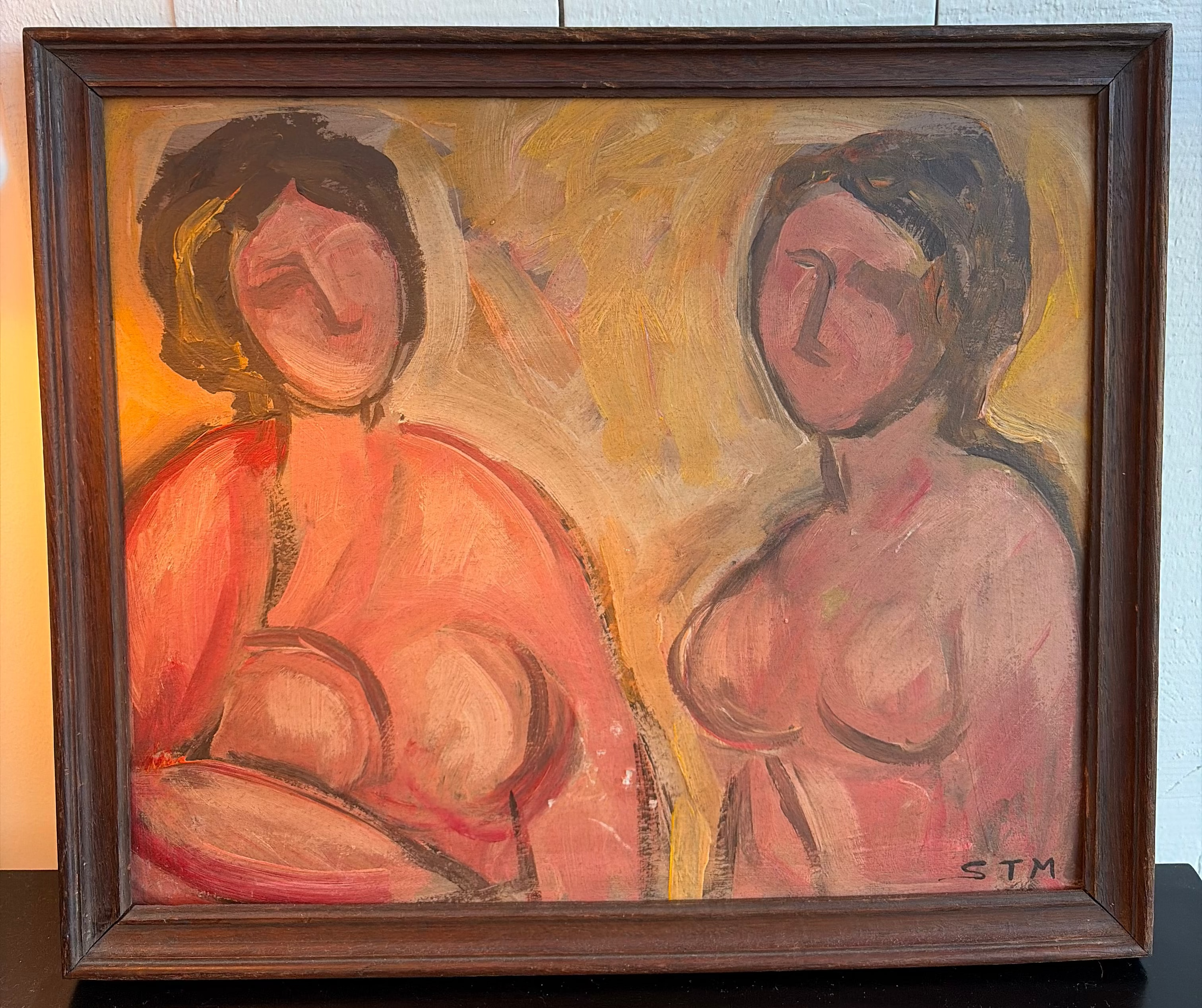 Nude Women Vintage Painting