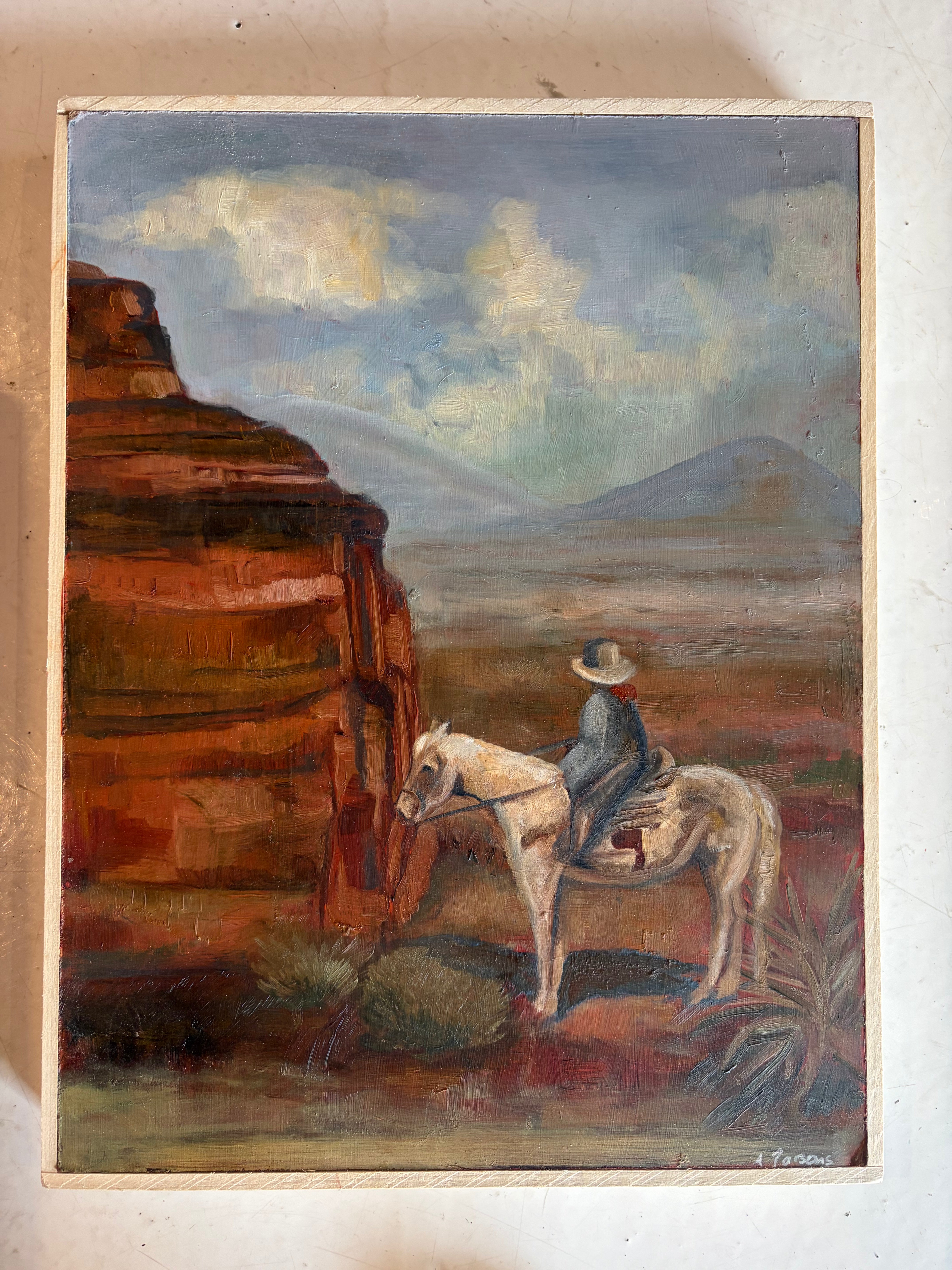Alison Parsons, Cowboy in the Canyon