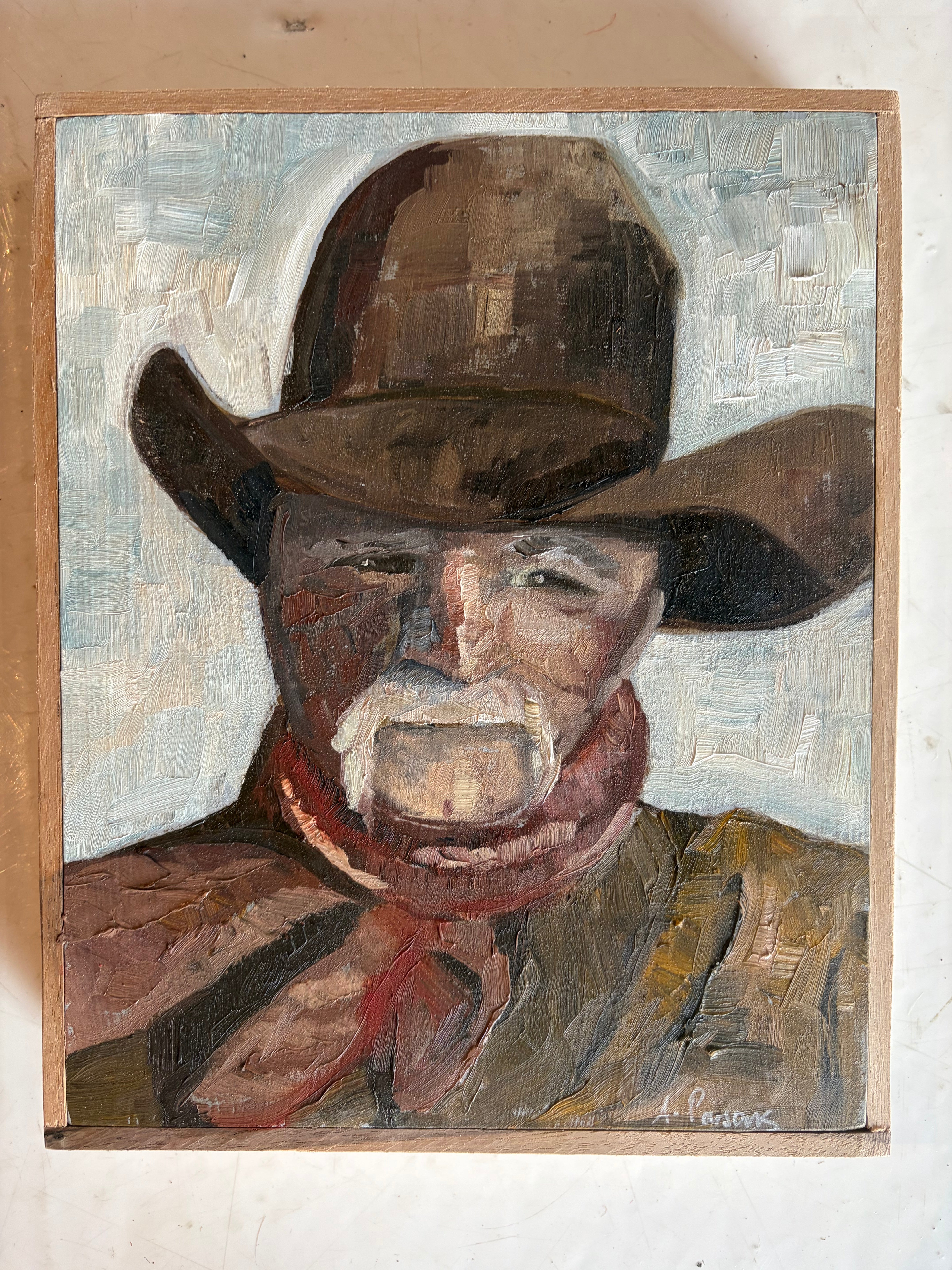 Alison Parsons, Cowboy Portrait