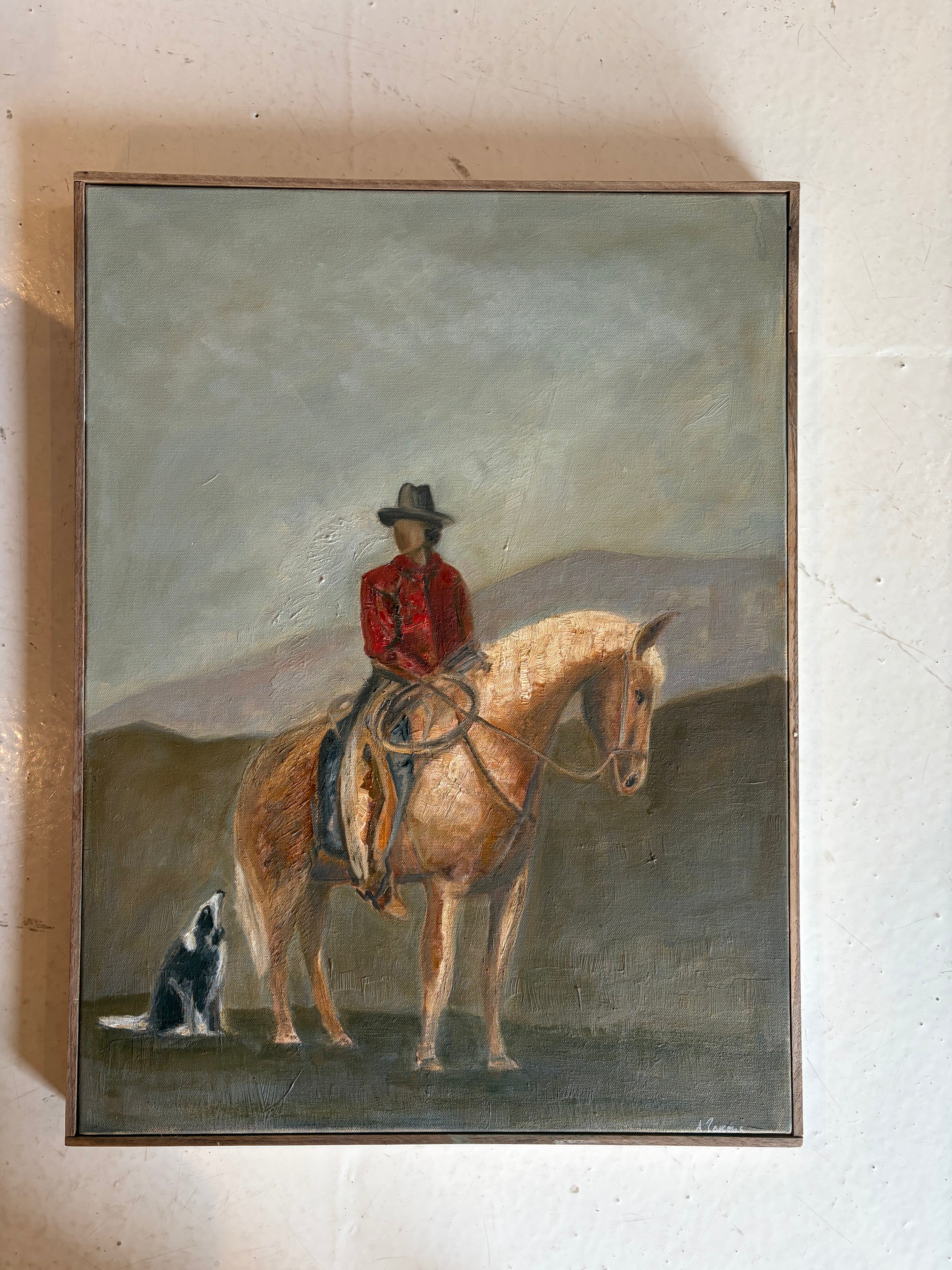 Alison Parsons, Cowboy and His Dog