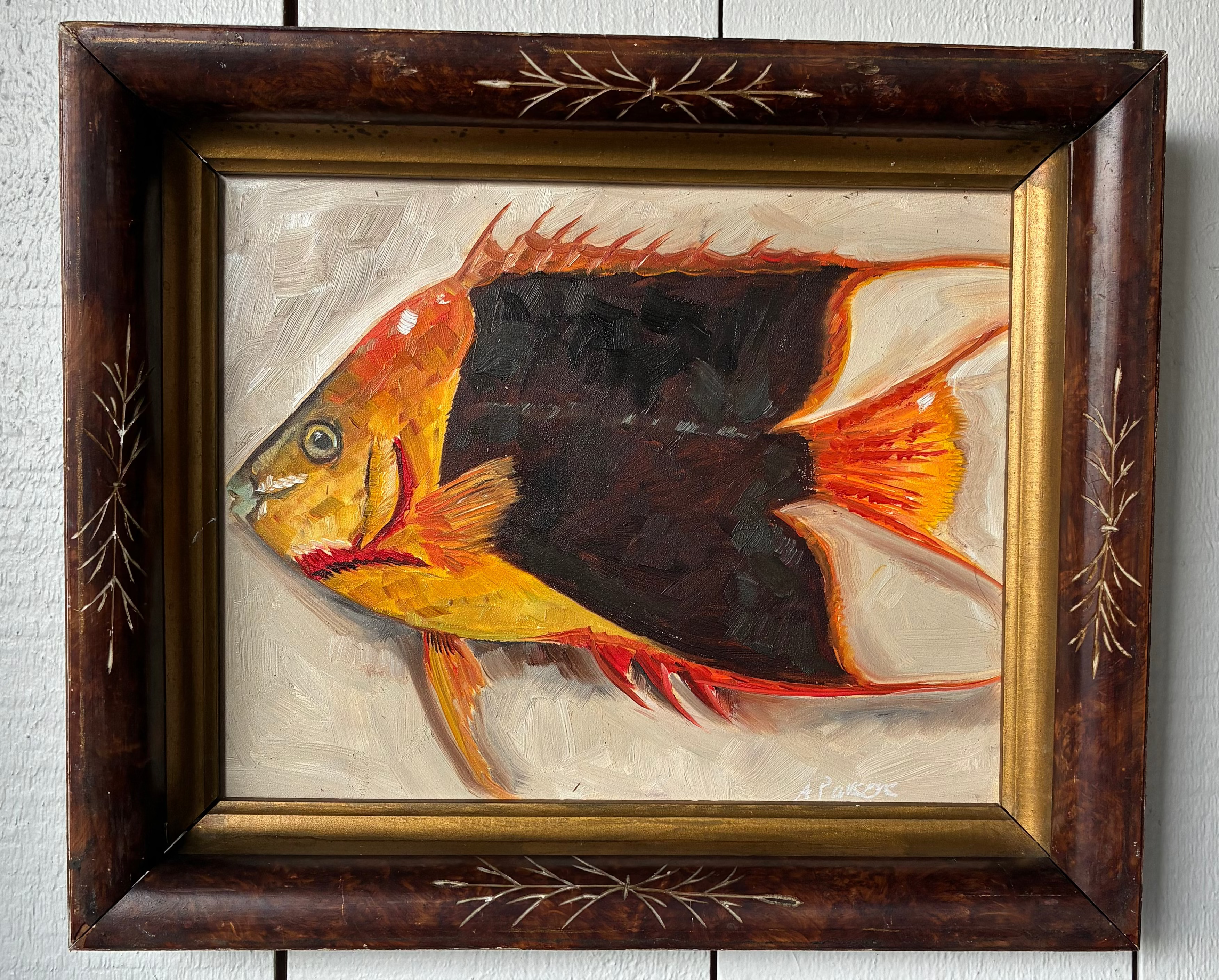 Alison Parsons, Fish in Vintage Frame