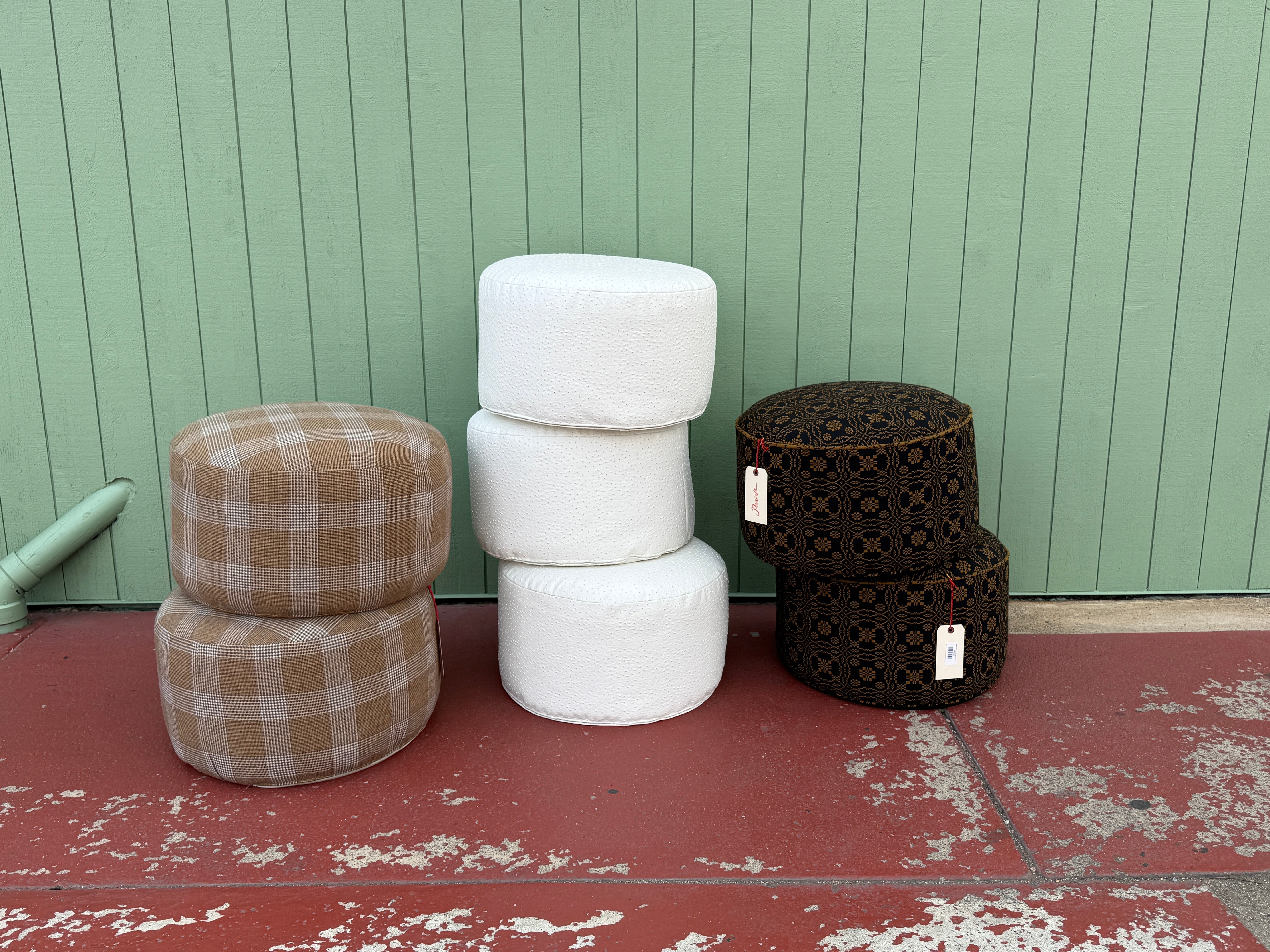 Mini Ottoman by PRAIRIE