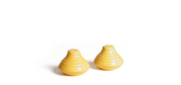 Bauer Salt & Pepper Shaker Set: Bauer Yellow