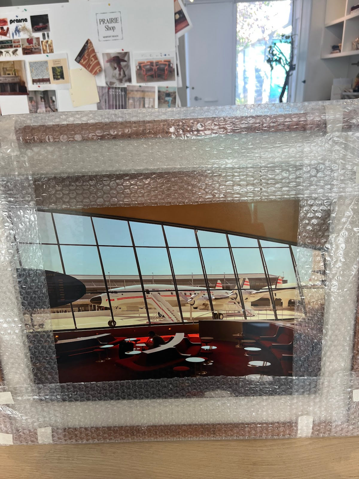 LAX TWA Framed Art