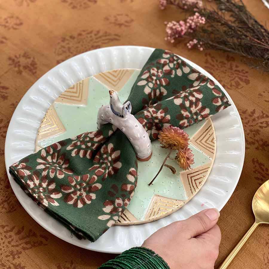 Christmas Dinner Napkin Set of 4