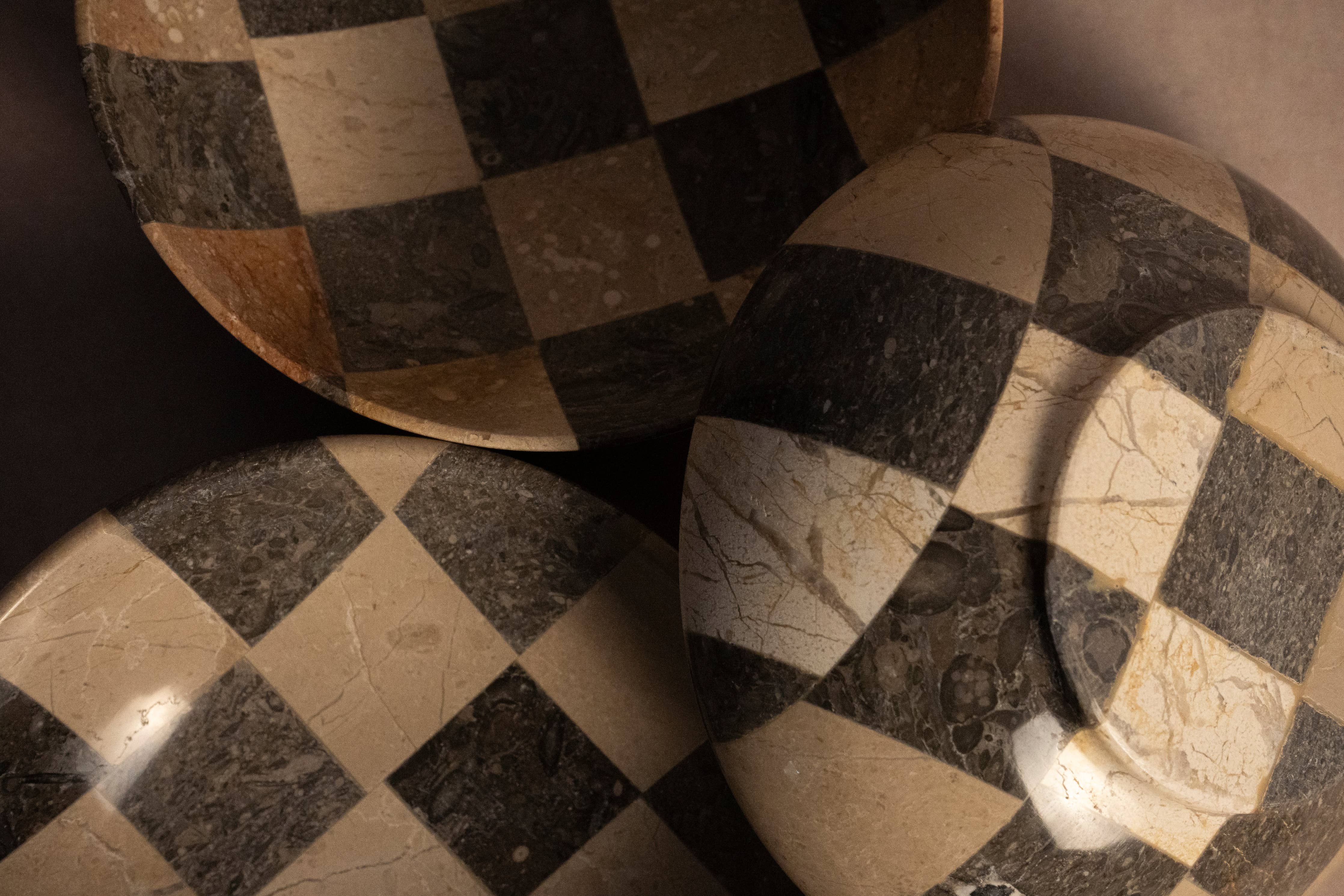 Classic Checkered Bowl