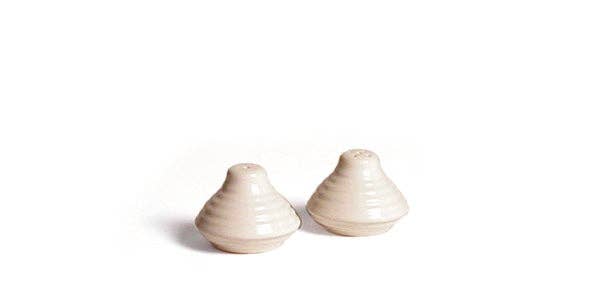 Bauer Salt & Pepper Shaker Set: White