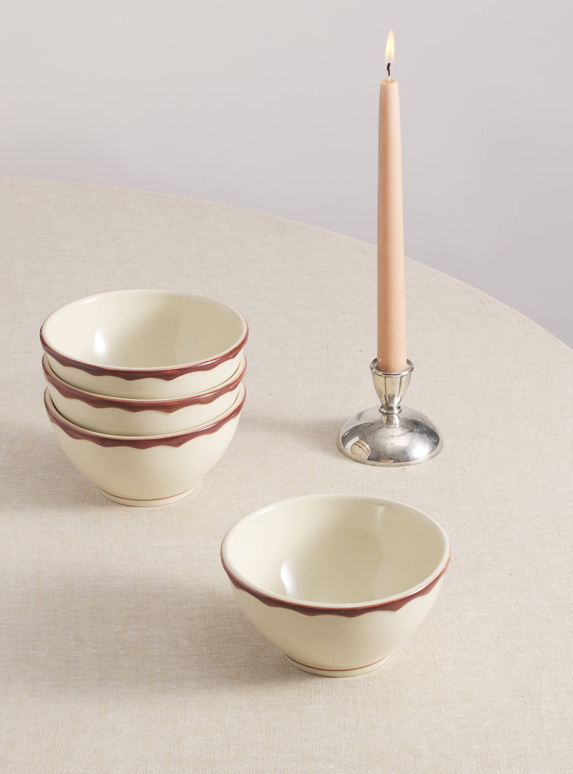 Darlene Hand-Painted Cereal/Rice 6''