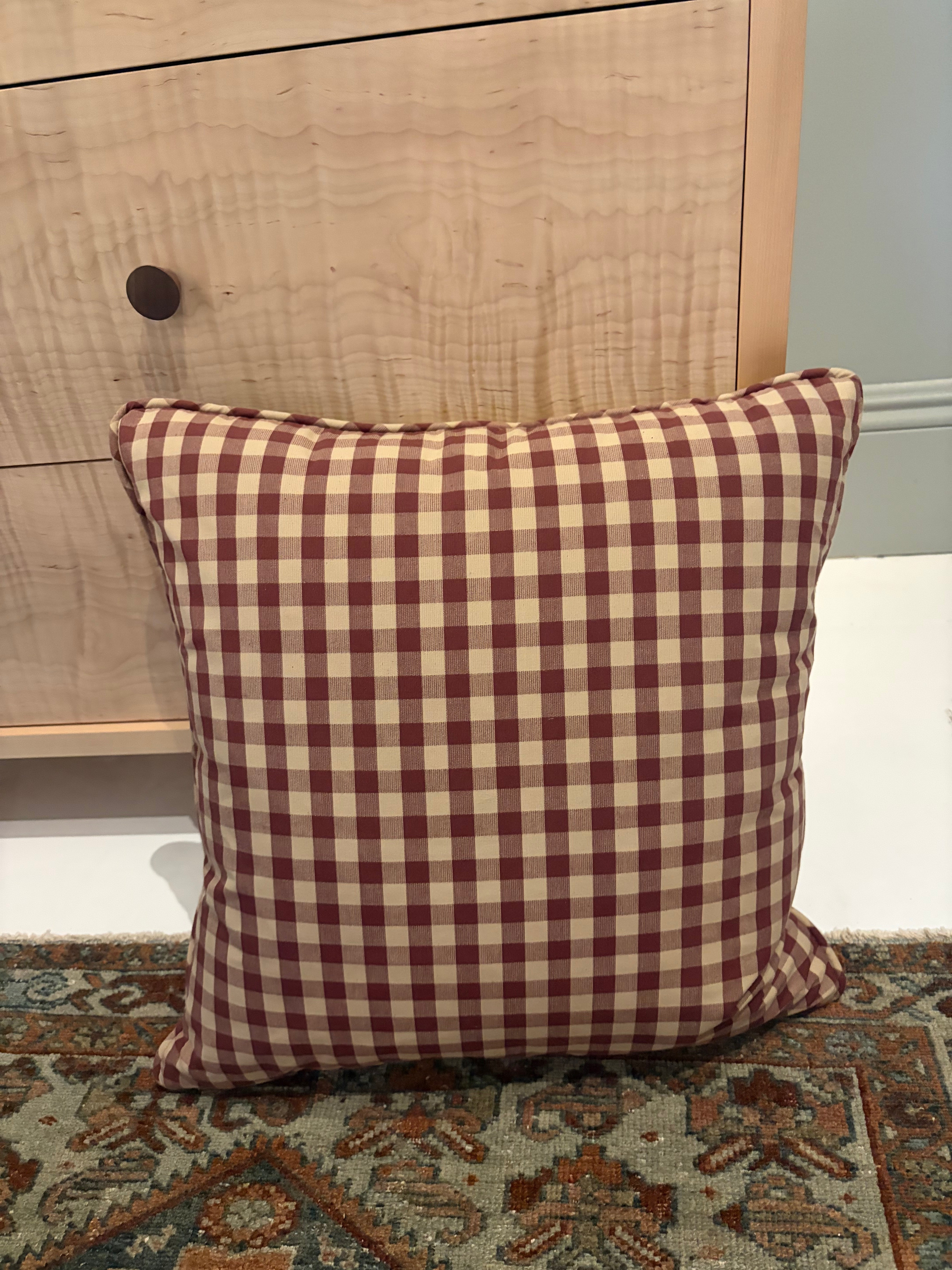 Checkered Pillows