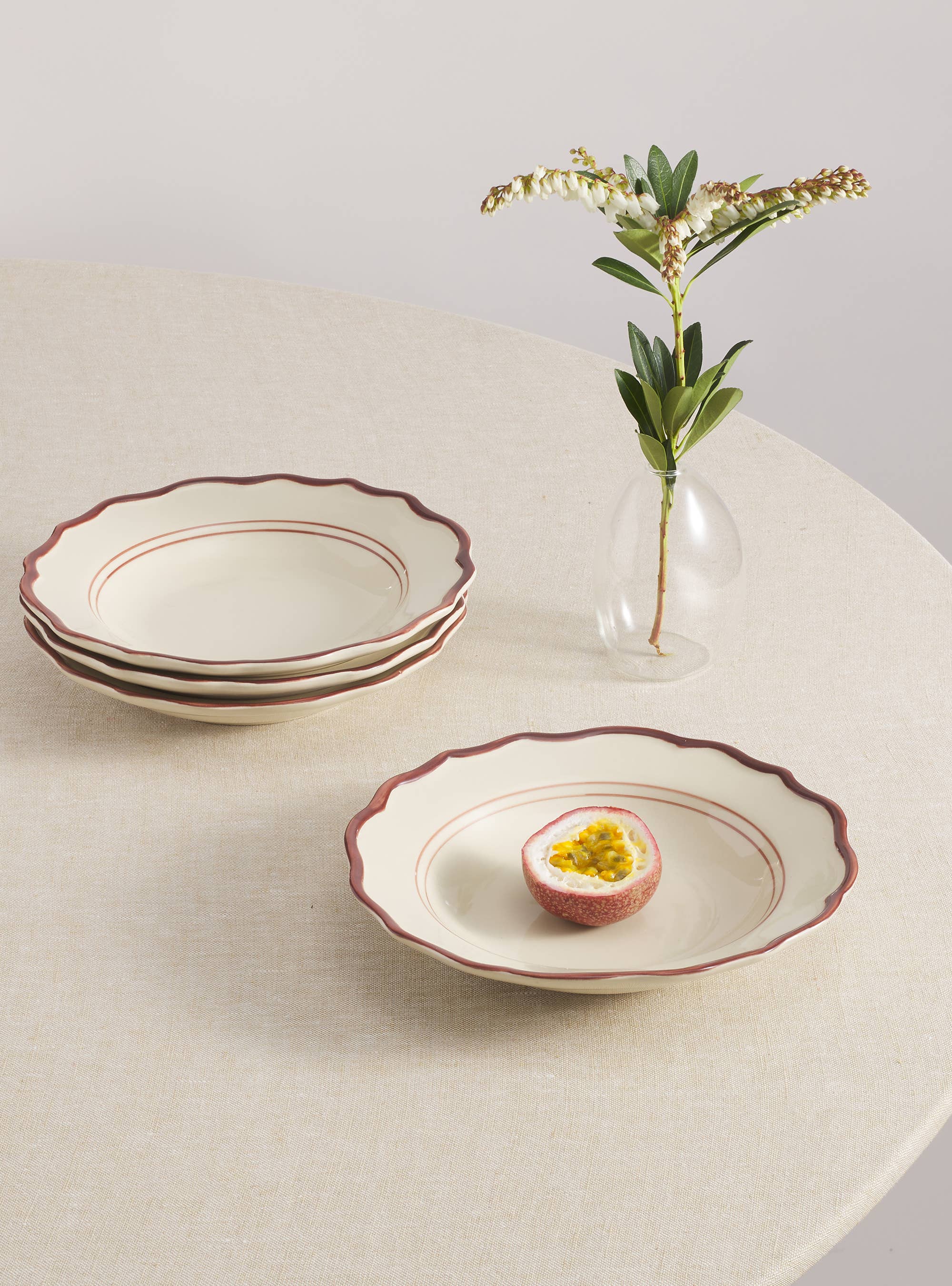 Darlene Hand-Painted Soup/Pasta 9,2''