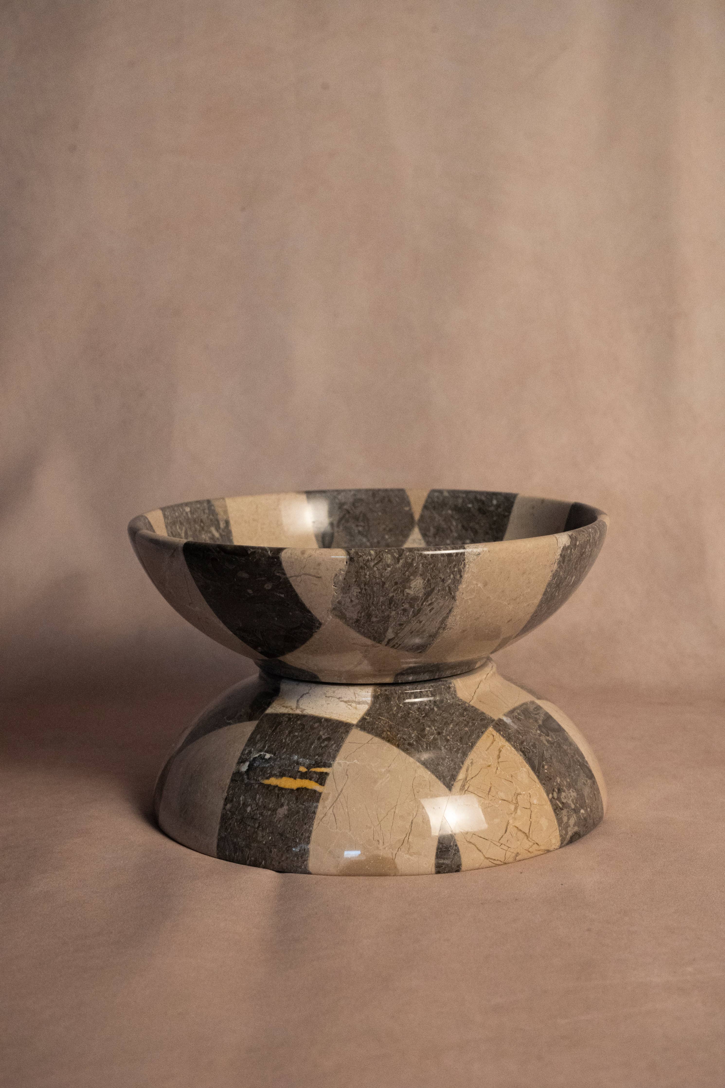 Classic Checkered Bowl