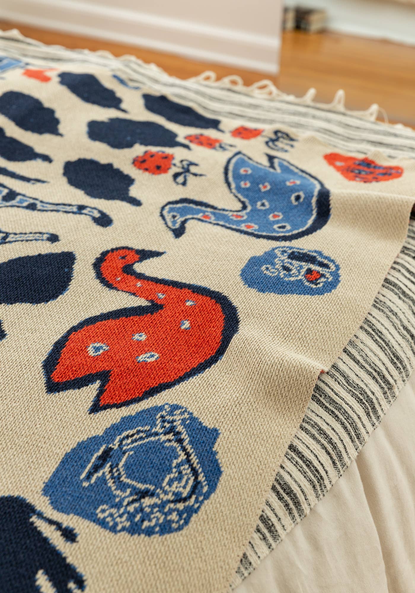 Cowboys Flax Blanket