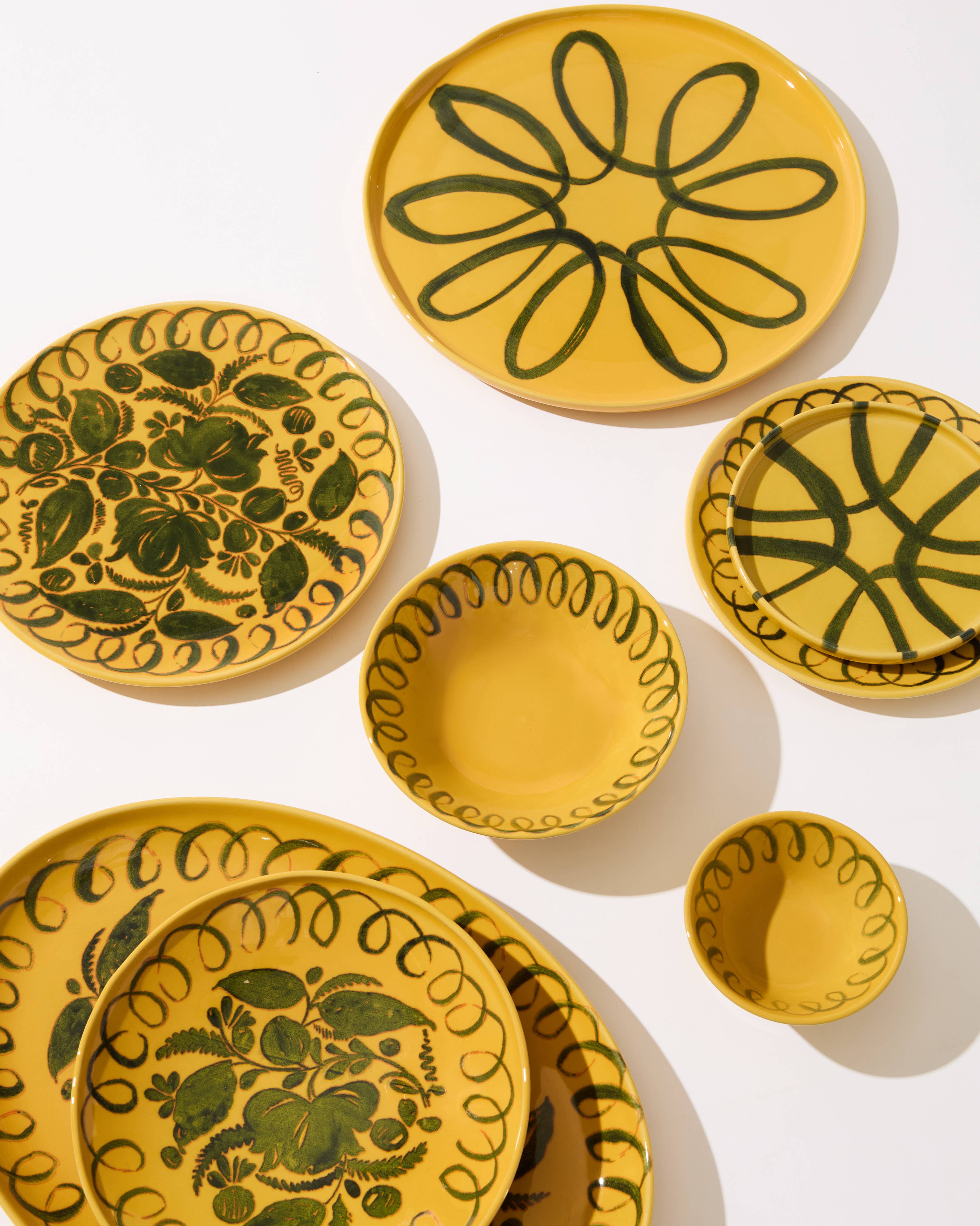 Amalfi Pasta Bowl Mustard - 9.1" Diameter