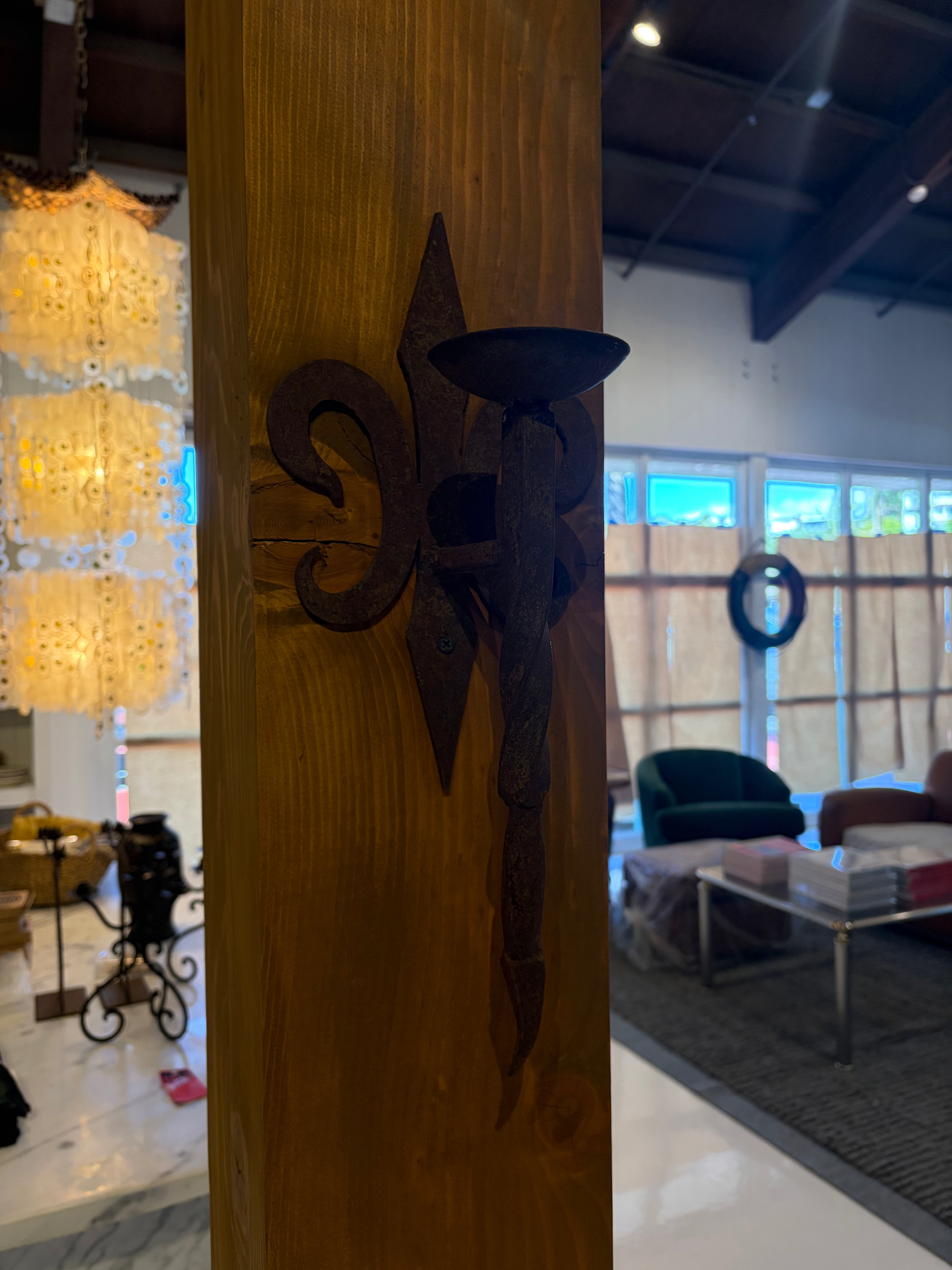 Pair of Candle Wall Sconces