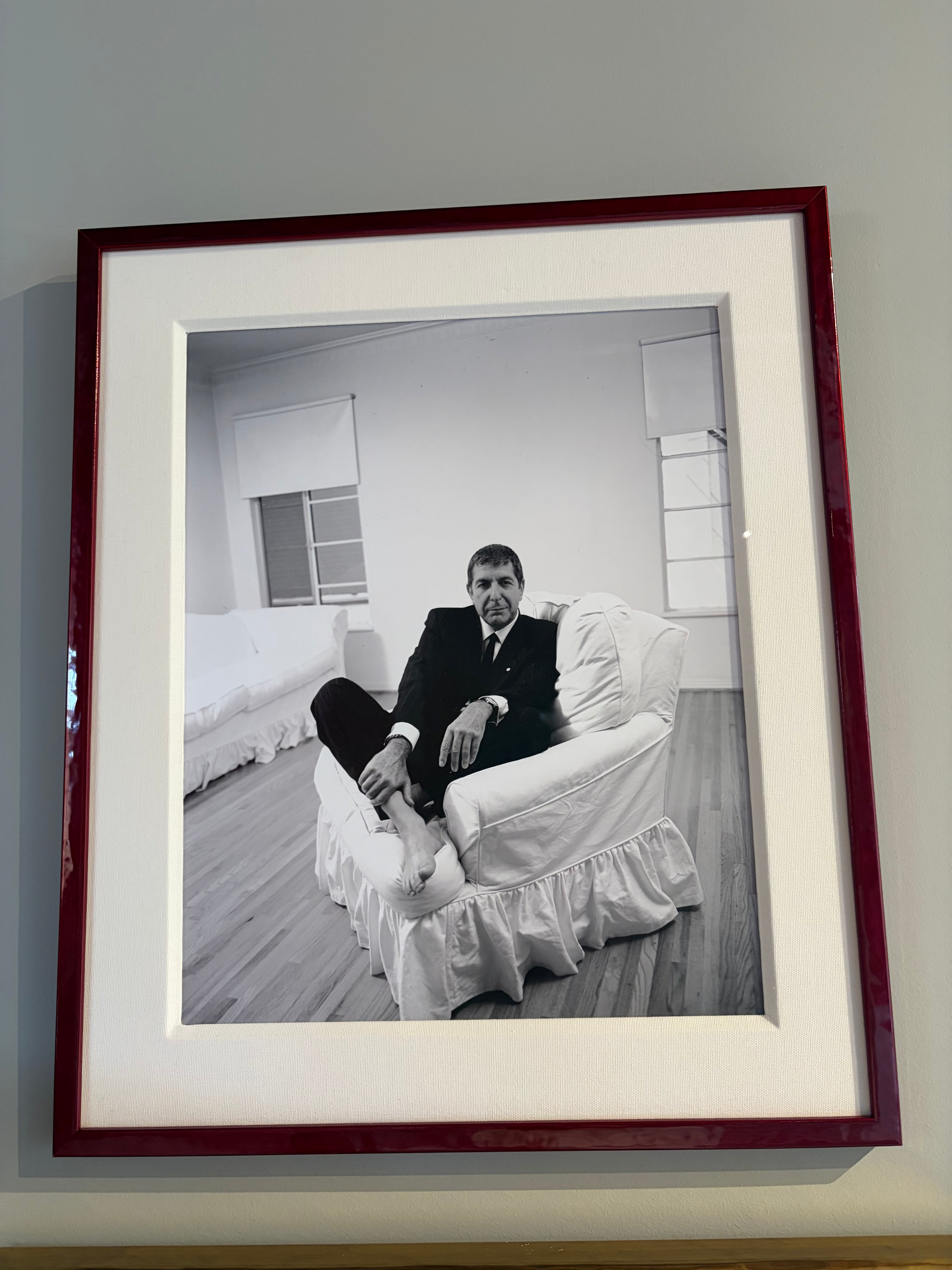 Leonard Cohen Framed Art