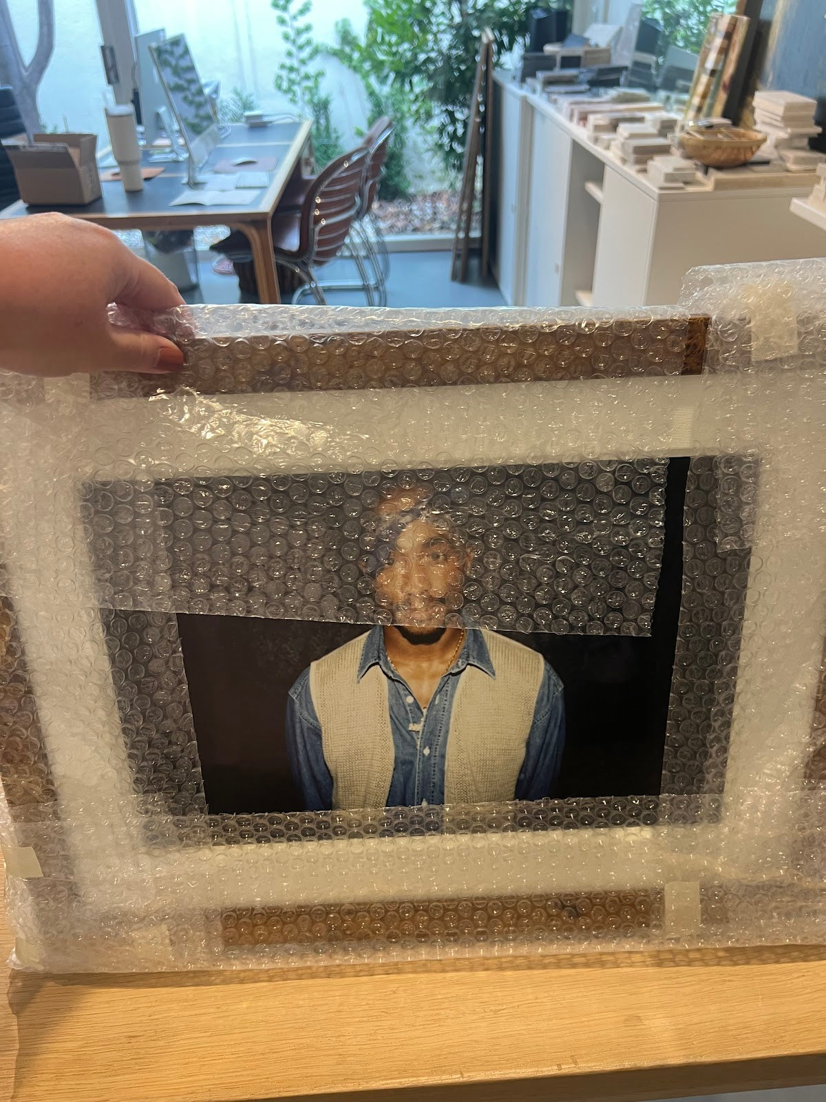 Tupac Framed Art